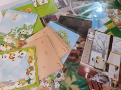 Lot of 31 Hamtaro Cards TCG Amada Carddass Tarot Hamster Authentic English - Image 1