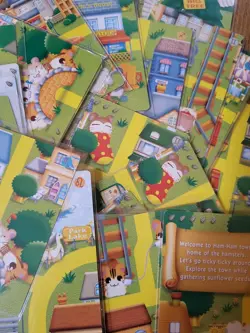 Lot of 31 Hamtaro Cards TCG Amada Carddass Tarot Hamster Authentic English - Image 2