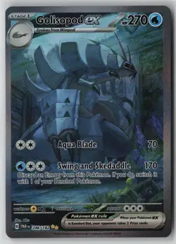 Golisopod ex 246/182 Pokemon TCG SV04: Paradox Rift Holo Rare Card (Near Mint) - Image 1