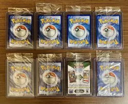 Pokemon 2025 Holiday Calendar Sealed Promos - Complete 8 Card Set w/ Toploaders - Image 2