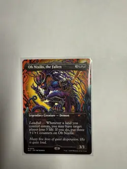 Ob Nixilis, the Fallen Secret Lair Encyclopedia Single Card Magic NM - Image 1