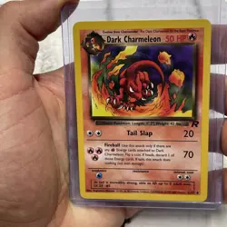 Pokemon Dark Charmeleon 32/82 Team Rocket Set Rare Vintage Pokemon Card LP+ Vtg - Image 1