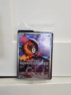 Pokemon Phantasmal Flames ETB promo - New Sealed - Charcadet Promo Card #022 - Image 1