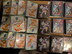 HUGE LOT 22 Pokemon TCG ETB Card Sleeves 🔥 PRISMATIC EVOLUTIONS Destined Rivals - Image 1