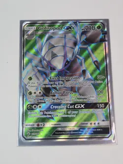 Golisopod GX - 129/147 - Pokemon Burning Shadows Sun Moon Full Art Rare Card - Image 1