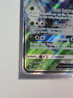 Golisopod GX - 129/147 - Pokemon Burning Shadows Sun Moon Full Art Rare Card - Image 2