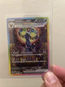 Pokemon Umbreon EX 161/131 Prismatic Evolutions Card Near Mint Condition - Image 1