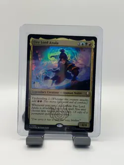 MTG, Fire Lord Azusa PRERELEASE 2025 FOIL Avatar: the Last Airbender 220 TLA - Image 1