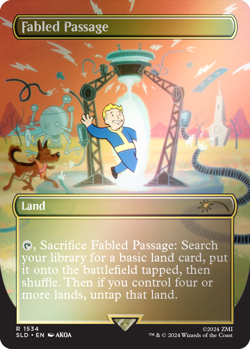 FREE SHIPPING (MTG) Secret Lair x Fallout: Points of Interest (Foil - SEALED) - Image 4