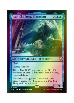 Magic the Gathering MTG TLA Wan Shi Tong, Librarian 78 Foil Near Mint - Image 1