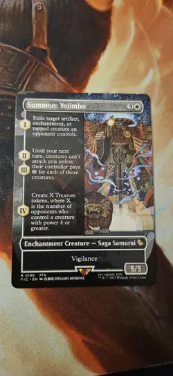 Summon: Yojimbo (Borderless) Commander: Final Fantasy Regular - Image 1