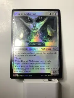 MTG DSK: Fear of Abduction (Enchantment Creature Nightmare) Regular Foil 009 - Image 1