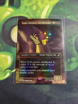 Toph, Greatest Earthbender (Borderless) Avatar: The Last Airbender: Foil - Image 1