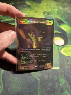 Toph, Greatest Earthbender (Borderless) Avatar: The Last Airbender: Foil - Image 3