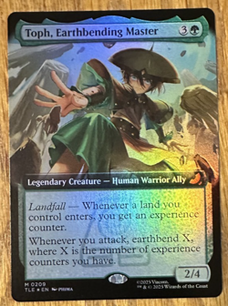 MTG: Avatar: The Last Airbender Eternal-Legal, Toph, Earthbending Master - Foil - Image 1