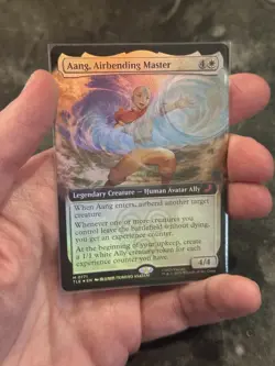 MTG, Aang Airbending Master (Extended Art) 171 TLE Avatar The Last Airbender - Image 1
