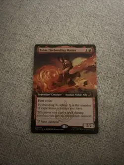 MTG Avatar - Zuko, Firebending Master Extended Art - Image 1