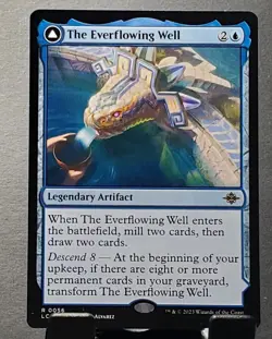 MTG 56 THE EVERFLOWING WELL/THE MYRIAD POOLS Rare Lost Caverns of Ixalan?NM/MT - Image 1