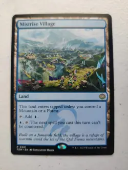 Mistrise Village Tarkir: Dragonstorm Regular MTG - Image 1