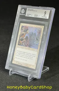 MTG Exodus 1998 Reconnaissance BGS 9.0Q (Quad) MINT Silver Age Iconic Staple - Image 3