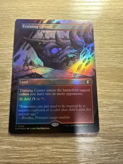 MTG - Commander Masters - Training Center - Extended Art Foil Rare #665 - NM! - Image 1