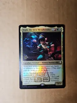 Toph The First Metalbender Pre Release Promo Near Mint English MTG - Image 1