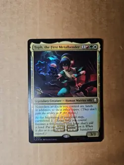 Toph The First Metalbender Pre Release Promo Near Mint English MTG - Image 3