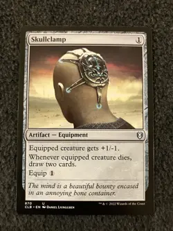 Magic The Gathering MTG - Skullclamp - Battle for Baldur's Gate - Image 1