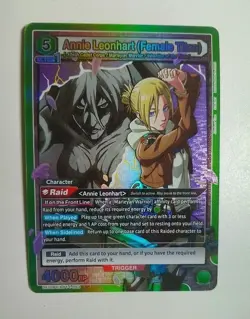 Annie Leonhart Female Titan UE10BT-AOT-1-053 SR Attack on Titan Union Arena Card - Image 1