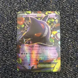Pokemon Gengar EX TCG Holo Rare Card XY Phantom Forces 34/119 - Image 1