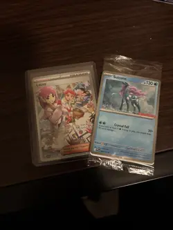 Pokemon TCG Lacey Special Illustration Rare and Suicun Gamestop Promo Card - Image 1