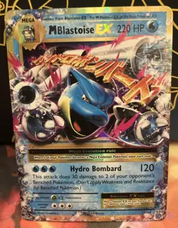 Mega Blastoise EX 22/108 - XY Evolutions Ultra Rare Pokemon TCG Card NM - Image 1