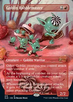 ~ Goblin Rabblemaster ~ NM Foil ~ Secret Lair ~ MTG ~ - Image 1