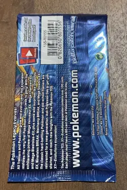 Pokemon TCG XY Evolutions Booster Pack Charizard Art Factory Sealed 10 Cards - Image 2