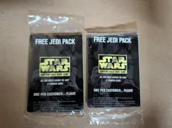 Star Wars Premiere Limited Edition 60 Card Starter Set x8 + 2 jedi packs - Image 3