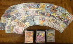 MASSIVE EX Pokemon Card Lot. 350 Cards From Many Different Sets - Image 1