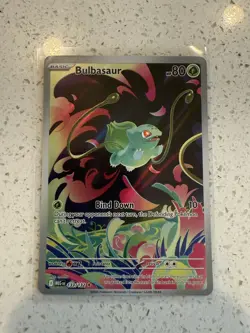 Bulbasaur 133/132 Mega Evolutions Illustration Rare Pokemon Card - English NM - Image 1