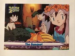 TOPPS Pokemon - Movie 2000 Promo Card - The Banquet #26 - NM - Image 1