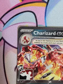 Pokemon Charizard ex 125/197 Stamped Play Promo Prize Pack Series NM/MINT Card - Image 2