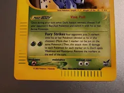 Pokemon Dark Ivysaur Best of Game #6 Promo Card TCG Nintendo 2002 NM/MT - Image 3