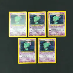 Lot of 5 2001 Pokemon Black Star Promo Card #39 Misdreavus Excellent Un-Played - Image 1