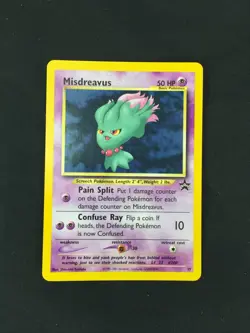 Lot of 5 2001 Pokemon Black Star Promo Card #39 Misdreavus Excellent Un-Played - Image 2