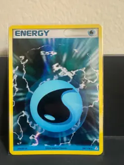 Fire Energy 106/110 and Water Energy 107/110 Holon Phantoms Holo 4 Card Lot - Image 2