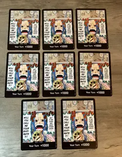 ONE PIECE CARD GAME: OP04 x8 DON!! Card (Alternate Art) Nefeltari Vivi - Image 1