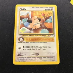Cleffa 20/111 LP/EX -Vintage Rare Pokemon Card- Neo Genesis (5q) - Image 1