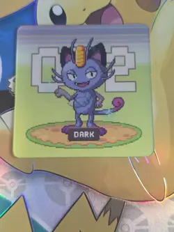 Meowth Pokemon 3D Lenticular card - Image 1