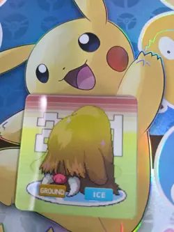 Piloswine Pokemon 3D Lenticular card - Image 1