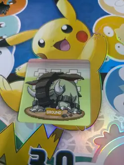 Pokemon 3D Lenticular card Donphan - Image 1