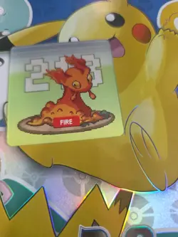 Pokemon 3D Lenticular card Slugma - Image 1