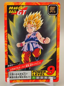Dragon Ball GT Heroes Card No762 Son Goku Japanese BANDAI anime M044 - Image 1